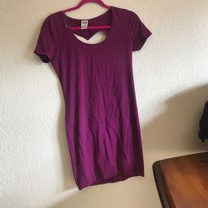 Fuschia purple dress size large Victoria’s Secret